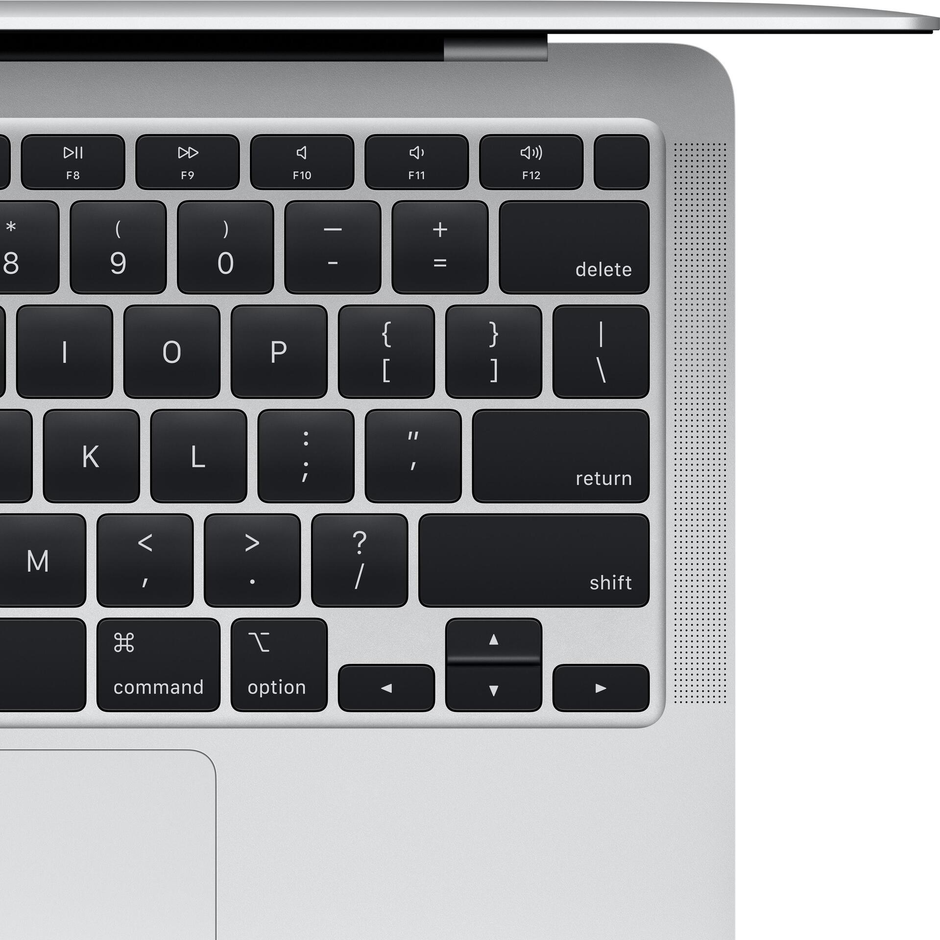 Apple MacBook Air Notebook 33,8 cm (13.3" ) Apple M 16 GB 256 GB SSD Wi-Fi 6 (802.11ax) macOS Big Sur Silber (Z127_5004_DE_CTO)