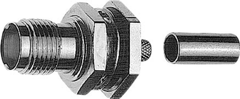 Telegärtner TNC-Kabeleinbaubuchse Crimp G02 75 Ohm, löt/crimp, A1106, Z04, G02 (RG-59 B/U)  - 5 Stück (J01013A2260)