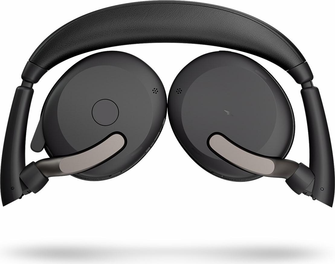 Jabra Evolve2 65 Flex On-Ear Headset ANC Bluetooth USB-C Stereo Schwarz