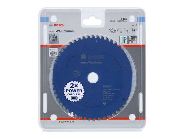 Bosch Expert for Aluminium Kreissägeblatt 165 x 20 mm 54 Zähne