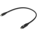 Ubiquiti Braided power and data cable display. 0.3M (UACC-CABLE-USB-100W-0.3M-BK)
