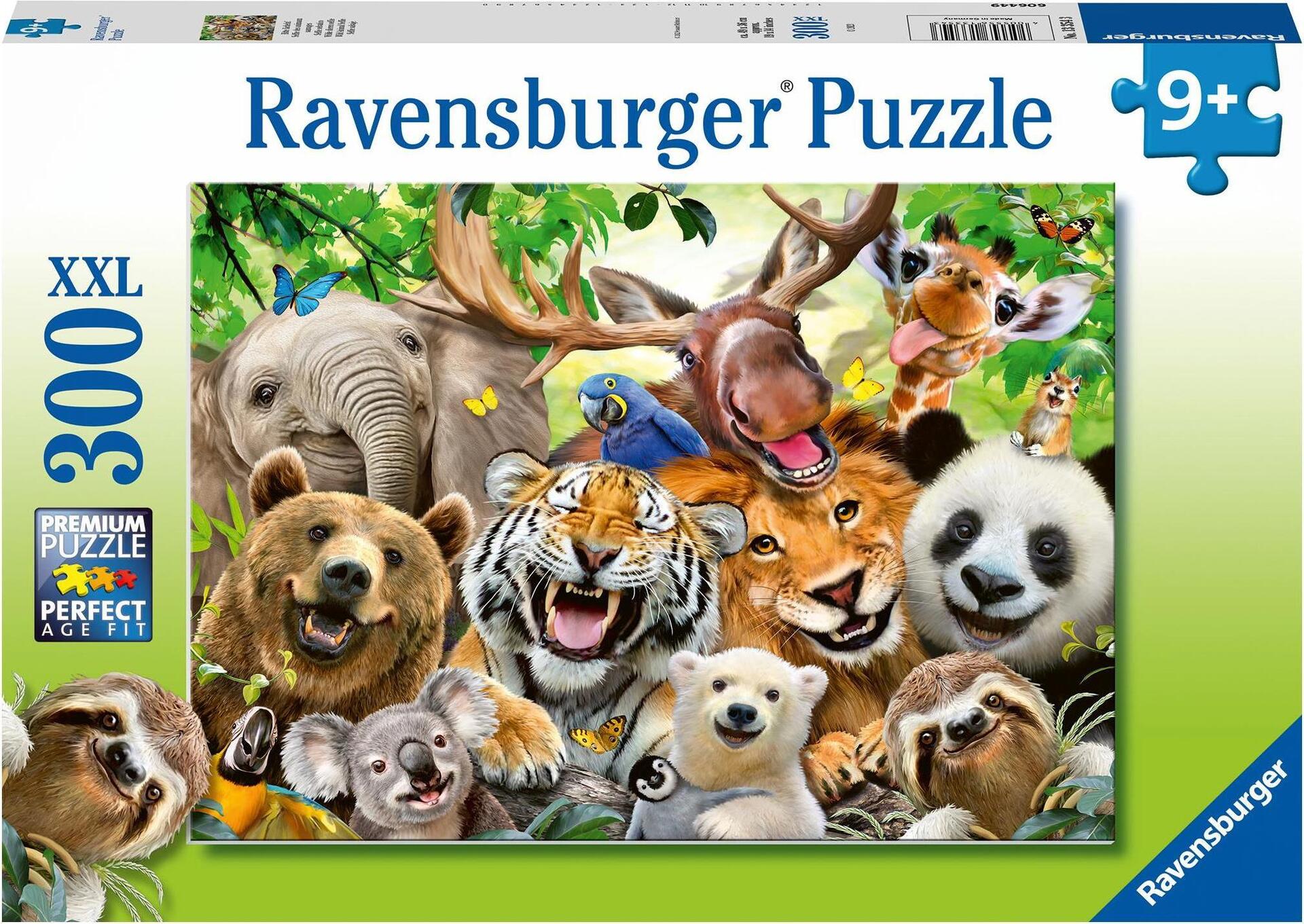 Ravensburger Delione 300 Stk. - Exotisches Tier-Selfie (13354)