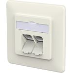 METZ CONNECT RJ45 Anschlussdose LSA++ reinweiß 130E381002-I (130E381002-I)