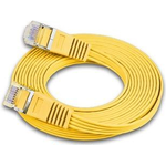 SLIM S6 25 GE - Cat.6 SLIM-Patchkabel, STP(PIMF), 25 m, gelb (PKW-STP-SLIM-KAT6 25.0 GE)