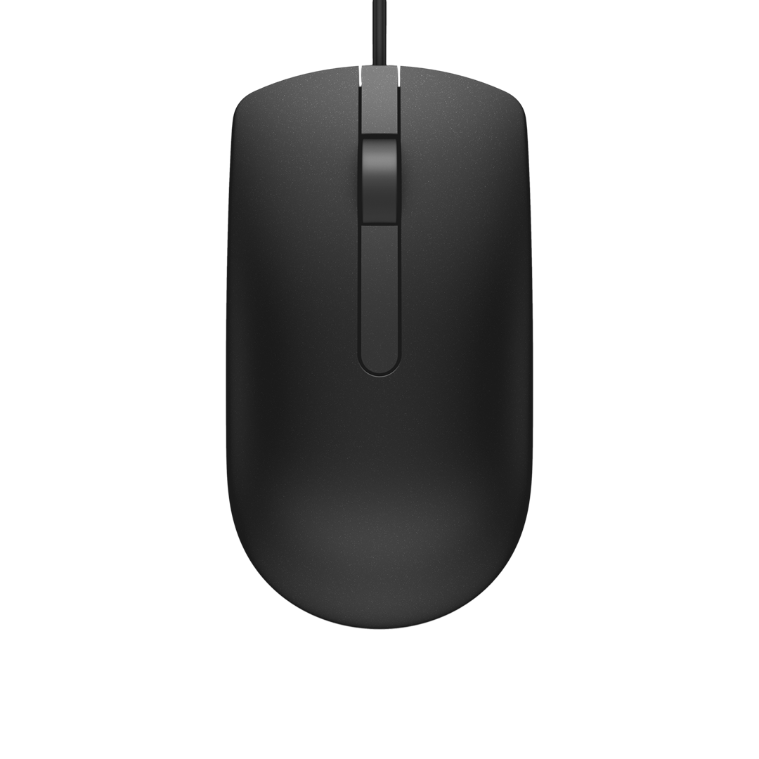 Dell MS116 Optische Maus USB Schwarz