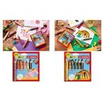 STABILO Multitalentstift woody 3 in 1, 6er Etui Tiger rund, Farbstift, Wassermalfarbe und Wachsmalkreide in Einem, - 1 Stück (EO8806-4-2)