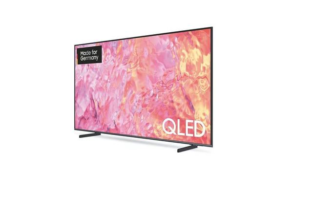 Samsung GQ55Q64CAUXZG QLED TV (55 Zoll (138 cm), 4K UHD, HDR, Smart TV, Sprachsteuerung (Alexa, Bixby), Aufnahmefunktion, AirSlimDesign) [Energieklasse F] (GQ55Q64CAUXZG)