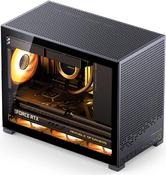 Jonsbo D32 PRO Black PC-Gehäuse Mini-Gehäuse mATX Tempered Glass - schwarz (D32 PRO BLACK)