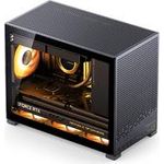 Jonsbo D32 PRO Black PC-Gehäuse Mini-Gehäuse mATX Tempered Glass - schwarz (D32 PRO BLACK)