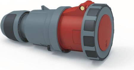 Bals Kupplung 63A 5p 400V 6h IP67 3124-1 Schraubklemme Bajonettring gummiert 1 (3124-1)