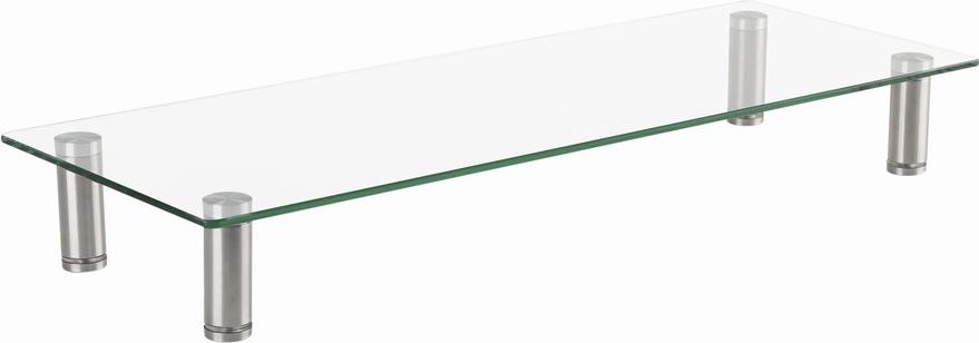 Gembird MS-TABLE-GM-01 Glas-Monitorständer, mittel (MS-TABLE-GM-01)