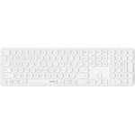 Rapoo Kabellose Multimodus-Tastatur E9810M, QWERTZ, weiß (00228034)