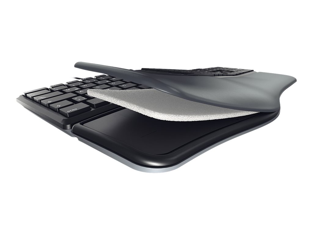 CHERRY KC 4500 ERGO Tastatur USB QWERTZ Deutsch Schwarz