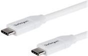StarTech.com USB-C auf USB-C Kabel mit 5A Power Delivery (USB2C5C2MW)