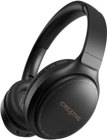 Creative - Zen Hybrid Wireless Over-ear Headphones ANC, Black (51EF1010AA001)