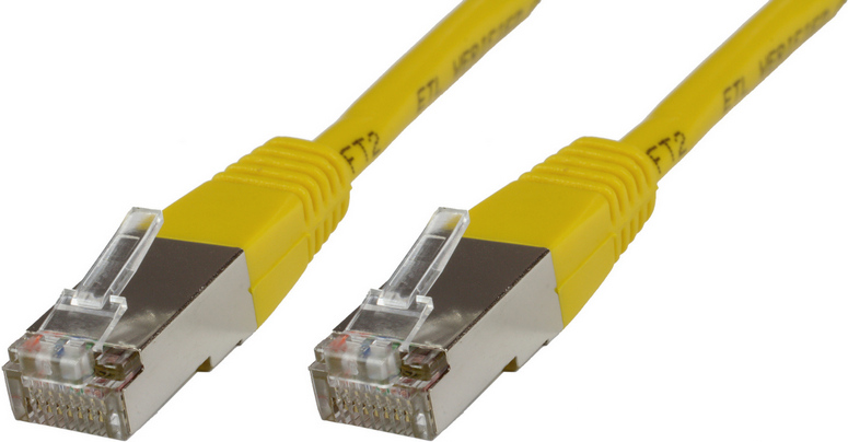 Microconnect STP60025Y Netzwerkkabel Gelb 0,25 m Cat6 F/UTP (FTP) (STP60025Y)