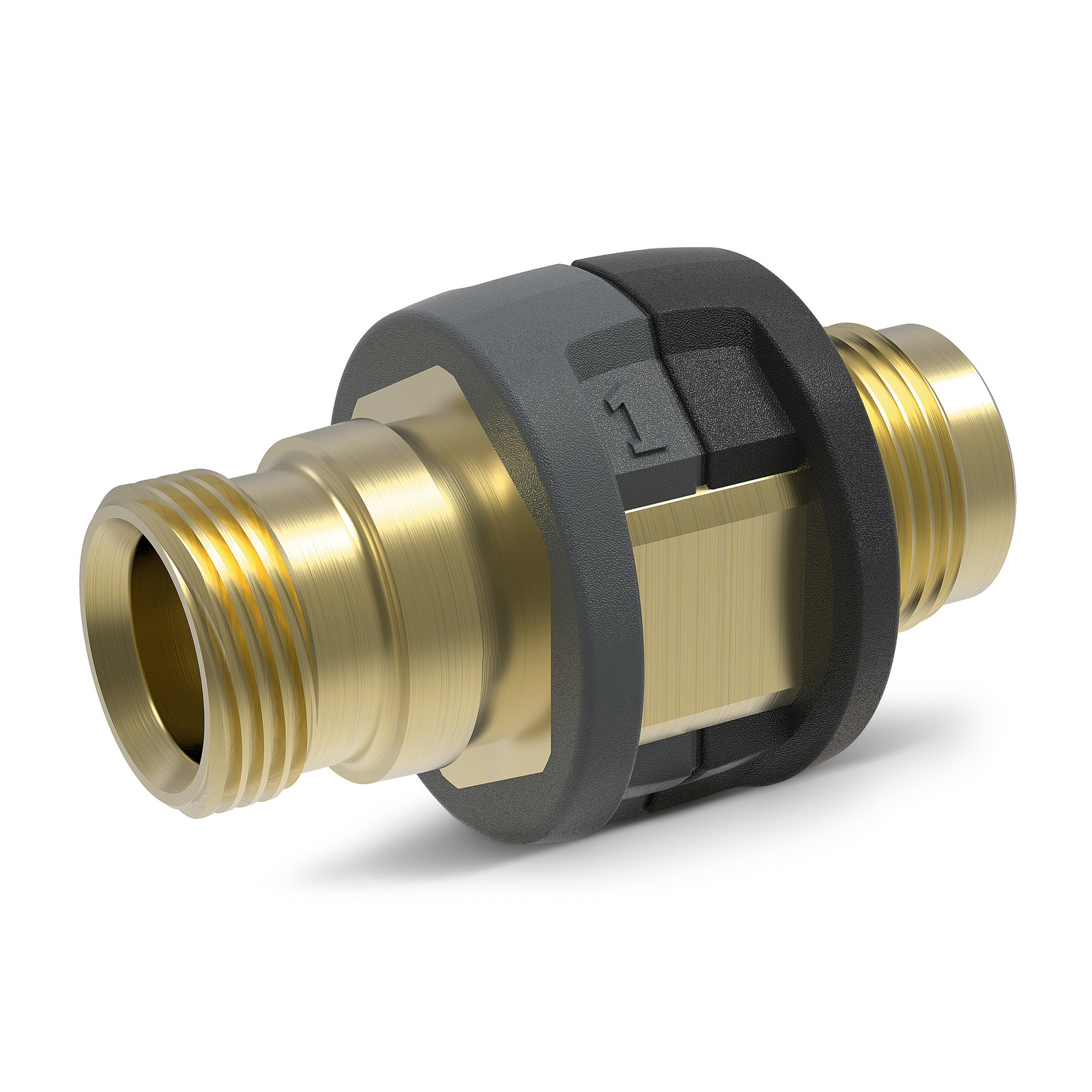 Kärcher M22AG-TR22AG Adapter Messing Schwarz