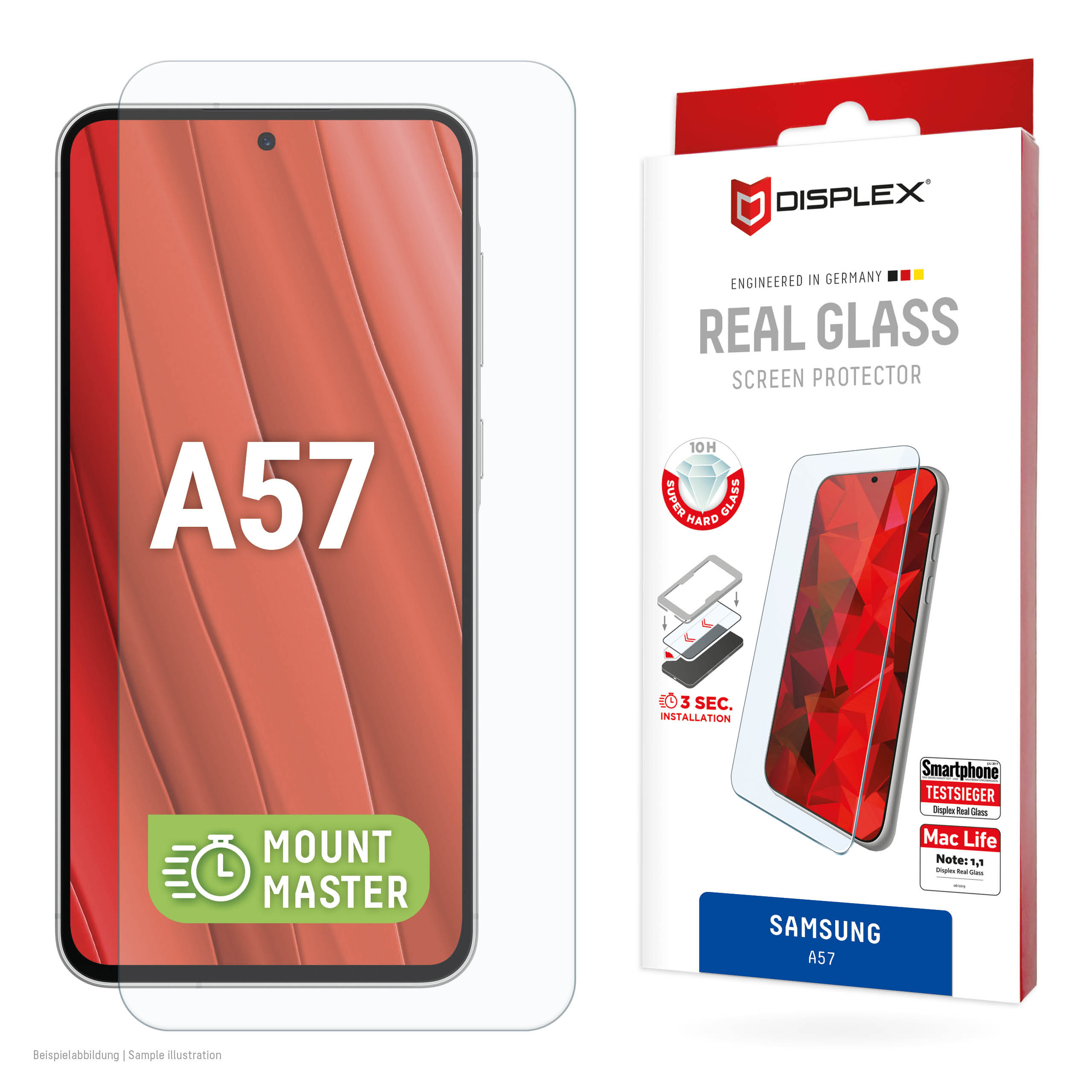 DISPLEX Real Glass MM Samsung Galaxy A57 (02259)