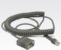 Zebra Kabel RS232 3,6m, gedreht RS232-Kabel: Standard DB9 female, TxD auf PIN2, 3,6m, gedreht, Kabelcode R03 (CBA-R03-C12PAR)