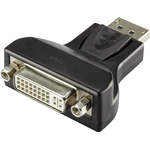 renkforce DisplayPort / DVI Adapter [1x DisplayPort Stecker - 1x DVI-Buchse 24+5pol.] Schwarz renkforce