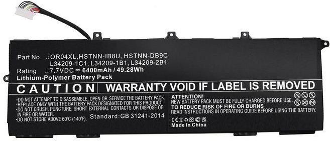 CoreParts Laptop Battery 52Wh Li-Polymer 7.7V 6700mAh (L34449-002-CP)