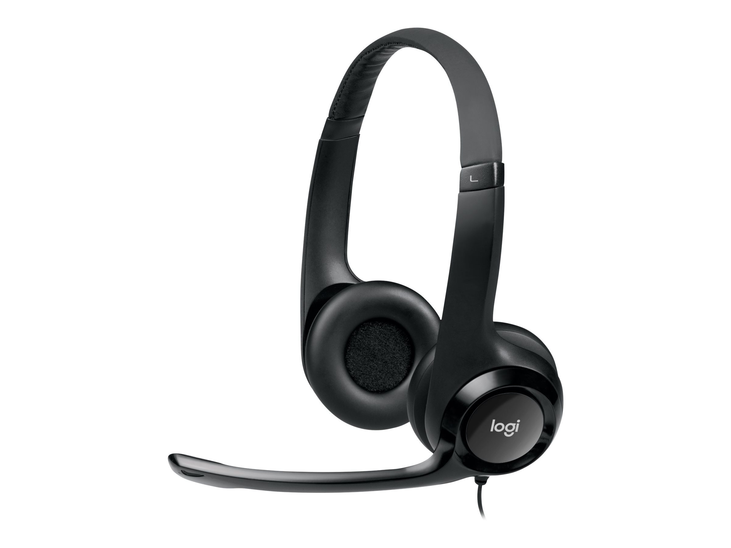 Logitech USB Headset H390 On-Ear Schwarz