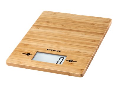 Soehnle Küchenwaage 66308 5 kg LCD Bambus