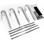 TECHNAXX TX-249 Balkonhaken Halterung 2 Module 600-800W (5077)