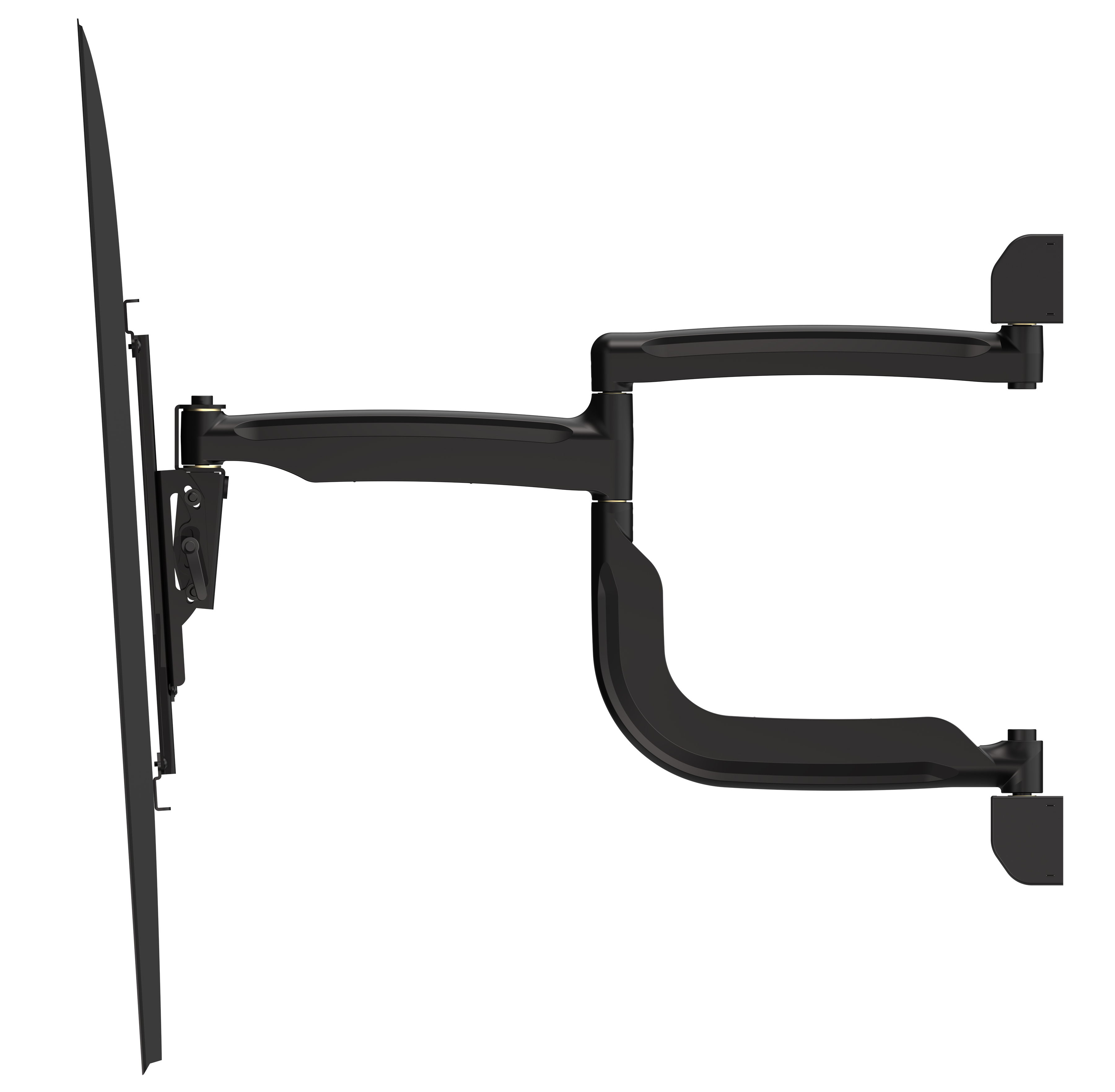 Peerless Universal Full-Motion Plus Wandhalterung SA761PU für 39"-75" Glanzschwarz