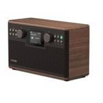 Pure Acoustics Classic H6 DAB+ FM Internet-Radio Braun/Walnuss 30W TFT-Display