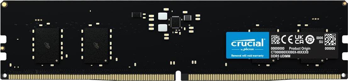 CRUCIAL DRAM 16GB DDR5-4800 UDIMM CL40 16Gbit (CT16G48C40U5)
