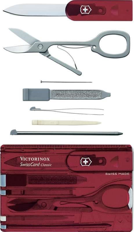 Victorinox Taschenmesser-Set SwissCard 0.7100.T (0.7100.T)