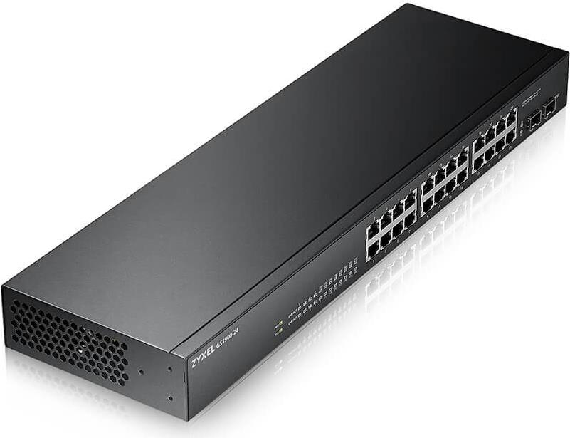 Zyxel GS1900-24 Managed Switch 24 Ports Gigabit Ethernet Schwarz