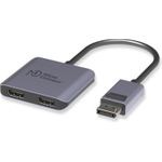 MicroConnect DisplayPort to 2x female MST Hub Splitter (MC-DP-2XDP)