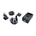 UNITECH PA700/PA720/726/760/MS920/HT1/RM3 /MS916/MS926/WD100/EA500/502 EA500 cradle, 5V/2A USB Power Adaptor, with US/EU/UK/AU plugs (1010-900067G)