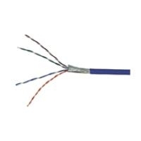 Wentronic Goobay CAT 5e Netzwerkkabel, F/UTP, Blau, 100 m - CCA Kupfergemisch, AWG 26/7 (stranded), PVC (93265)