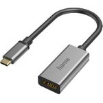 Hama Video-Adapter, USB-C-Stecker - HDMI™-Buchse, Ultra-HD 8K@60Hz, Alu (00200303)