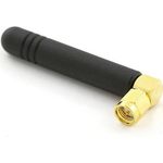 ALLNET ALL-ANT24-OMNI-RSMA-Stummel Omni-directional antenna RP-SMA 2dBi Netzwerk-Antenne (ALL-ANT24-OMNI-RSMA-Stummel)