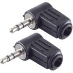 shiverpeaks BS51200-W2 Drahtverbinder 3.5 mm Schwarz (BS51200-W2)