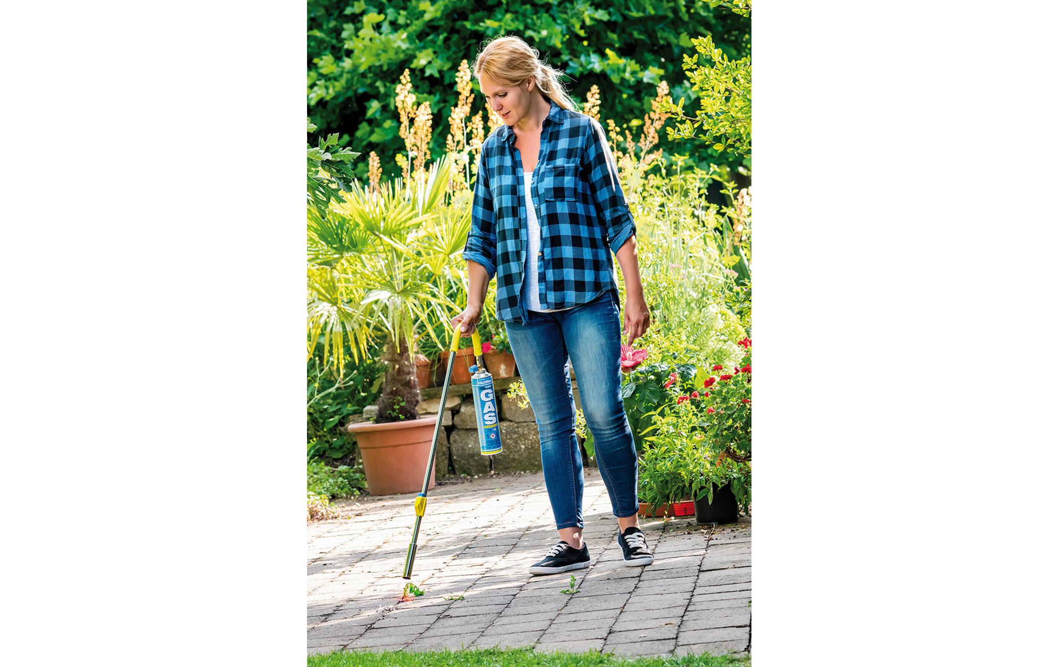 GLORIA Thermoflamm bio Classic PLUS Abflammgerät Silber, Gelb