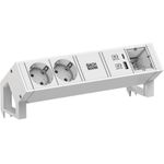 Bachmann Steckdosenleiste DESK2 white 2xCEE7/3 902.3213 (902.3213)