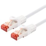 LOGON TCR66SS050WH Netzwerkkabel Weiß 5 m Cat6 SF/UTP (S-FTP) (TCR66SS050WH)