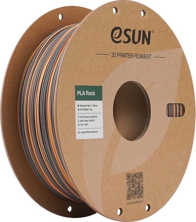 PLA ROCK 1,75mm PEGMATITE 1kg ESUN 3D FILAMENT (PLA-ROCK175O-PE1P1)