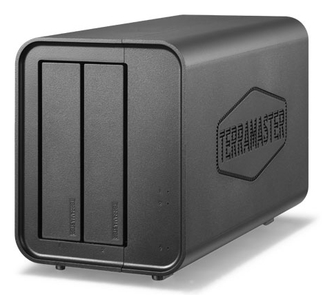 TerraMaster D2-320 2-Bay DAS USB 3.2 RAID Schwarz