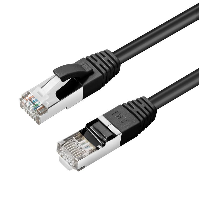 MicroConnect MC-SFTP6A15S Cat6a S/FTP Netzwerkkabel 15 m Schwarz