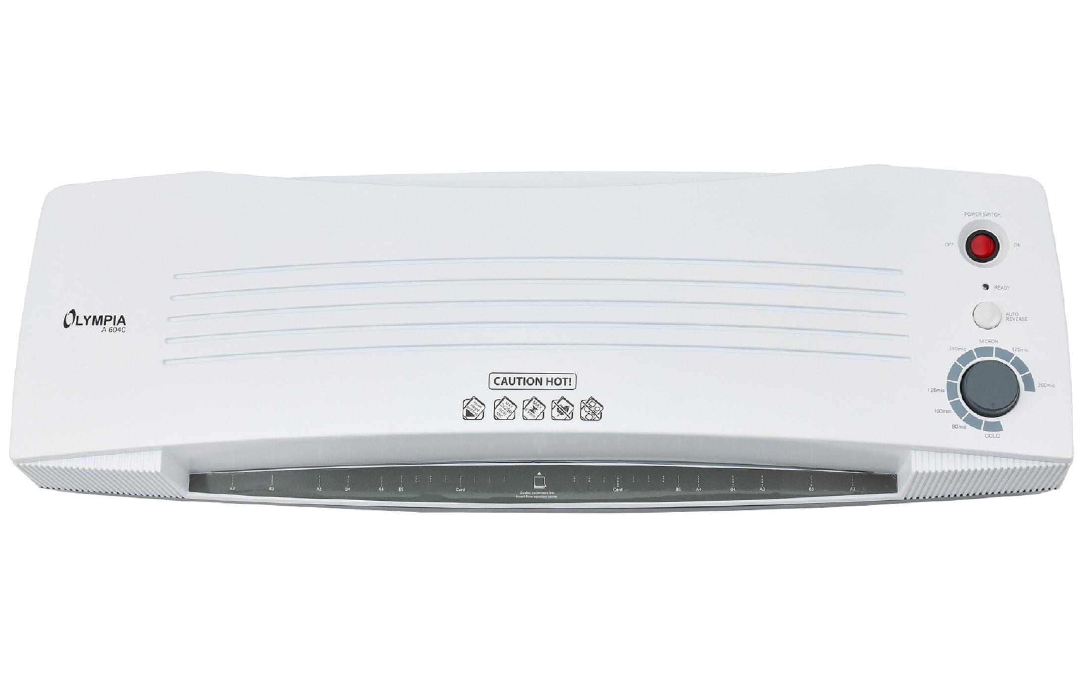 Olympia A 6040 Kalt-/Warmlaminator A2 400 mm/min Grau, Weiß