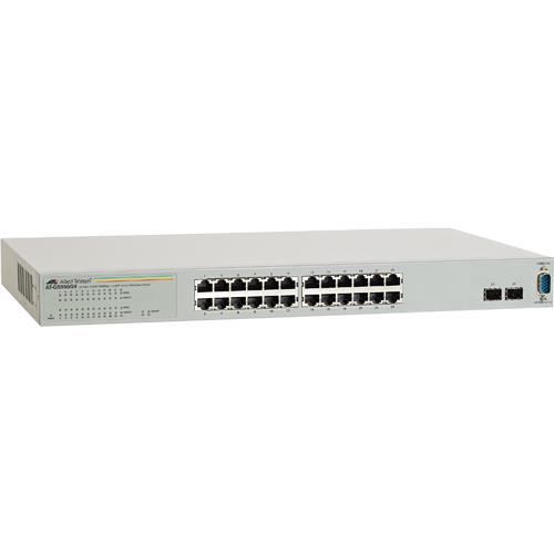 Allied Telesis AT GS950/24 WebSmart Switch, 24-Port Gigabit, Managed, 4x Combo-SFP