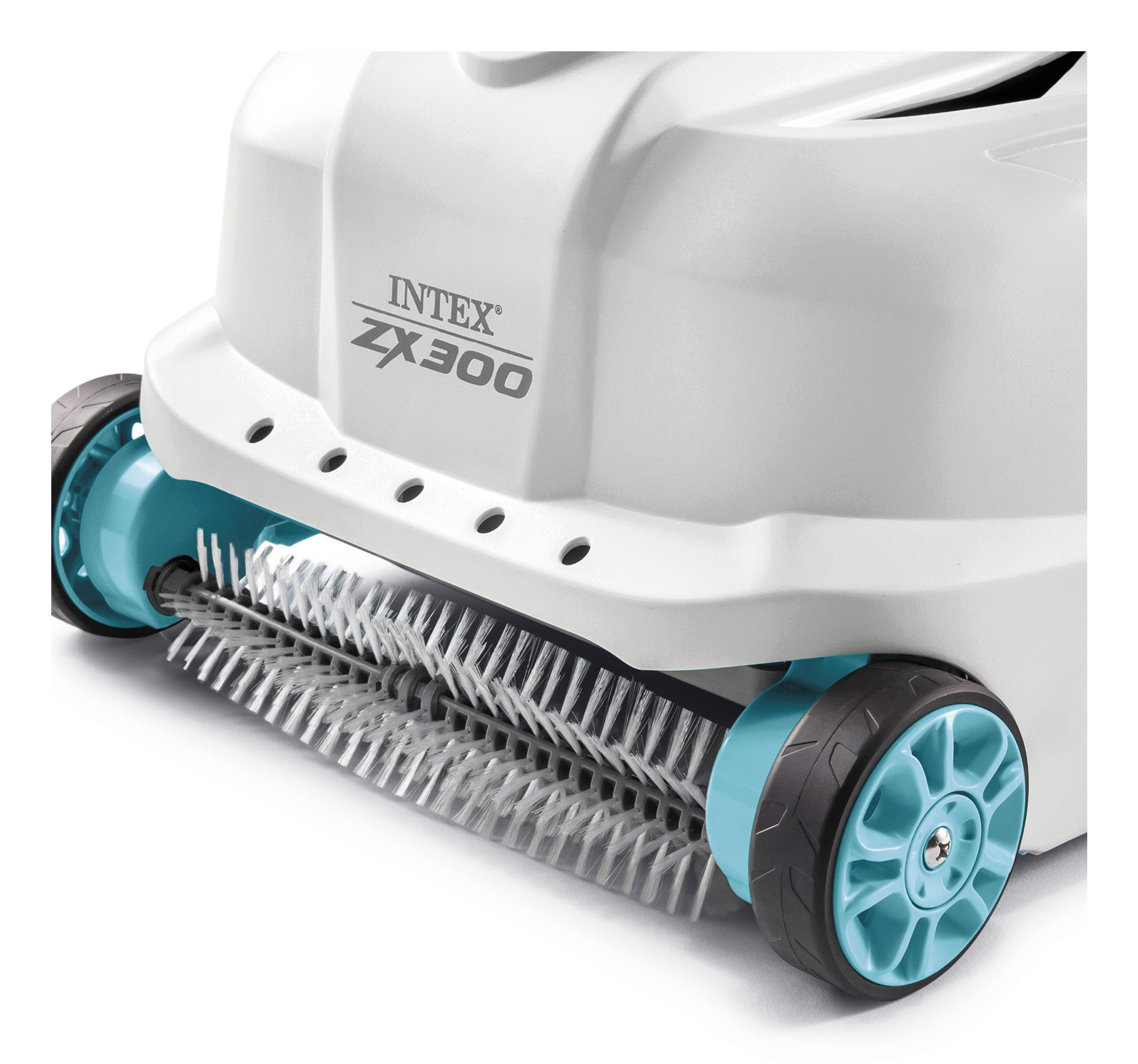 Intex 28005 Roboter-Pool-Reiniger für überirdische Pools 6 m³/h Boden und Wand Schwarz, Blau, Weiß
