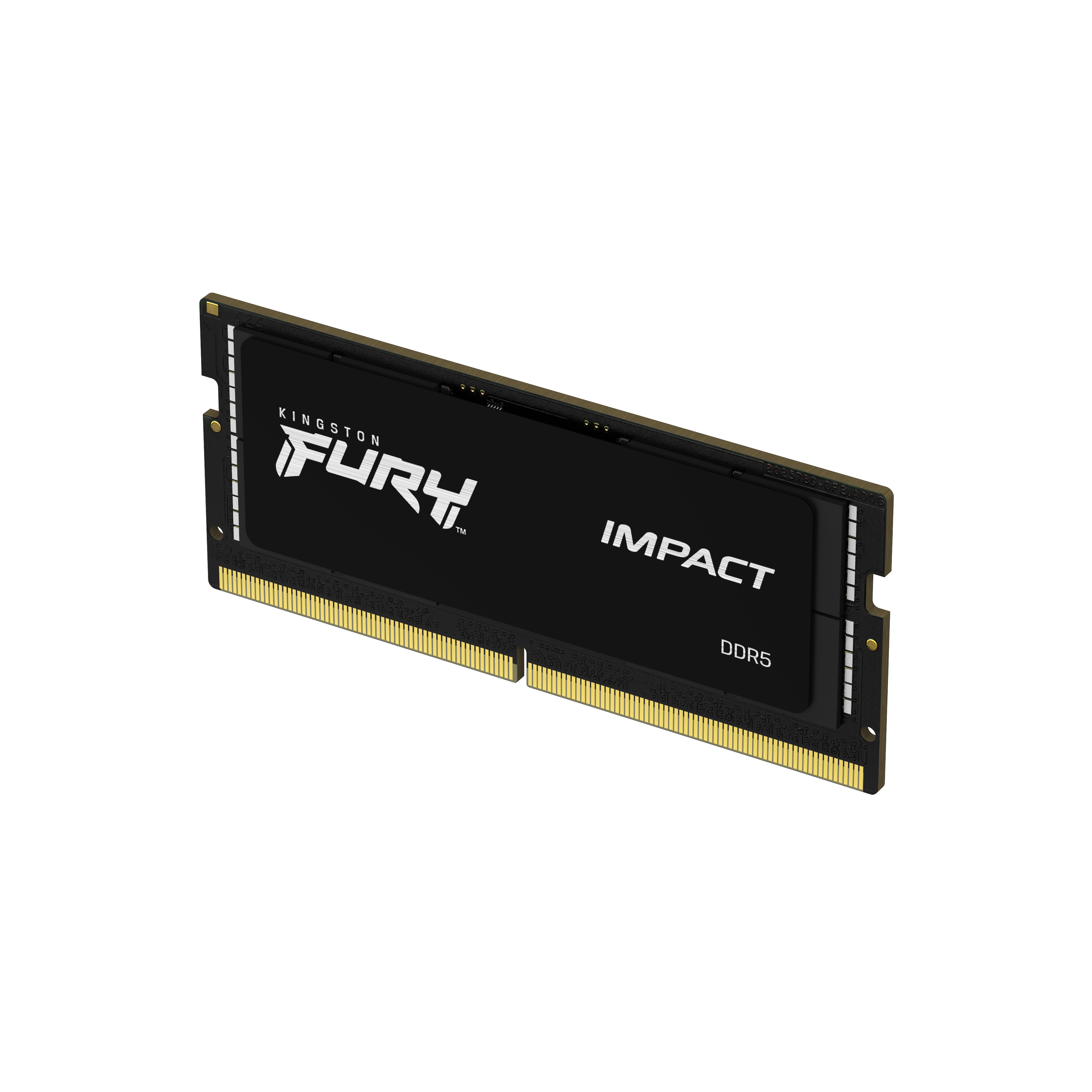 Kingston FURY Impact SO-DIMM DDR5 8 GB RAM 4800 MHz CL38 Schwarz