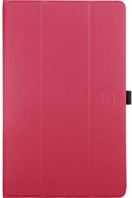 Tucano BookCase Tablet Tasche, modellspezifisch Samsung Galaxy Tab A 10.1 (2019) Rot (60641)